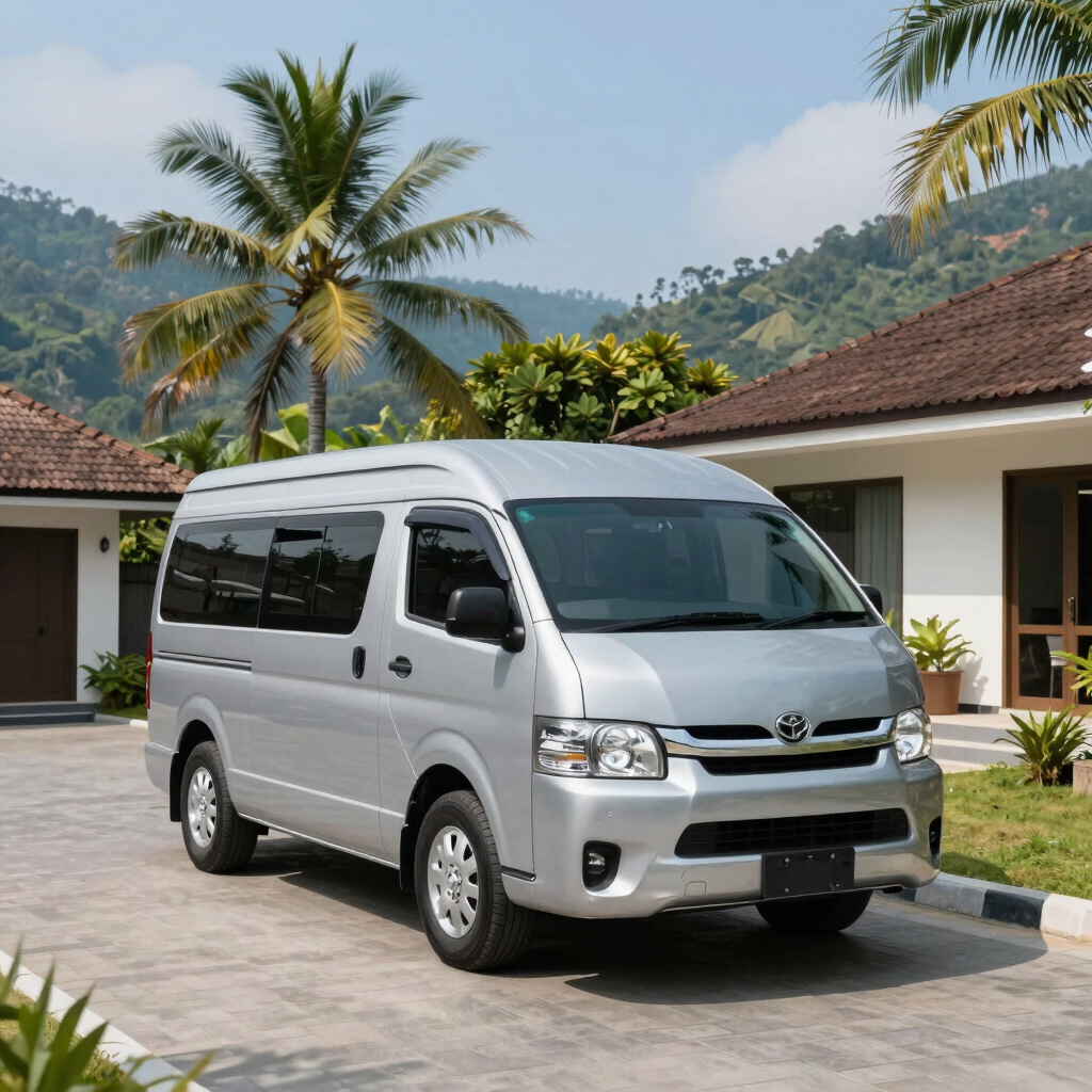 Sewa Toyota Hiace Executive