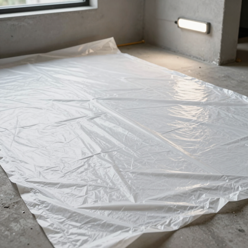 Crawl Space Vapor Barrier Retrofit