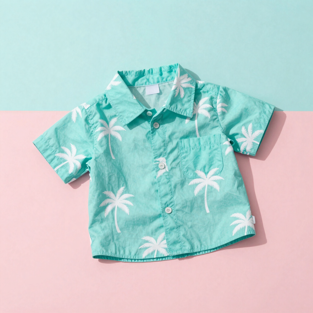 Camisa Playera Tulum Turquesa