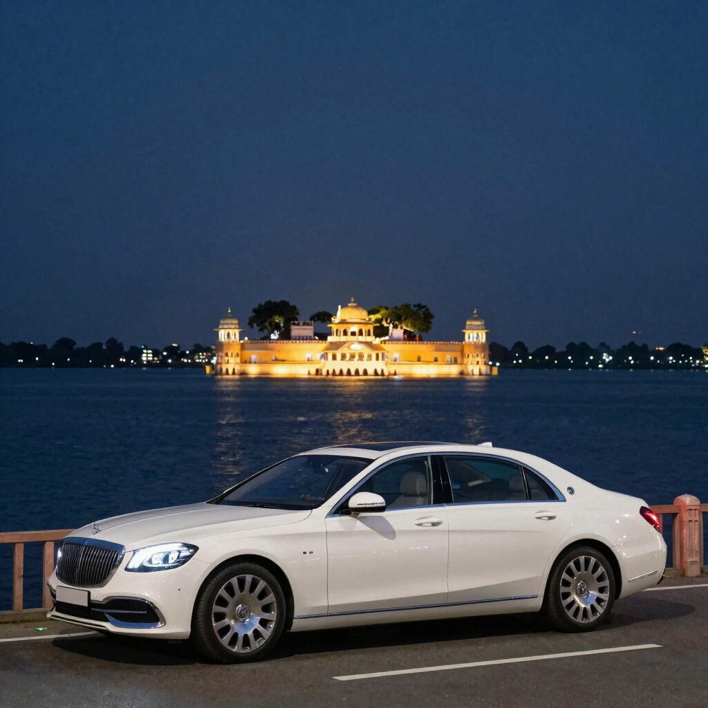 Sunset Lake Pichola Transfer