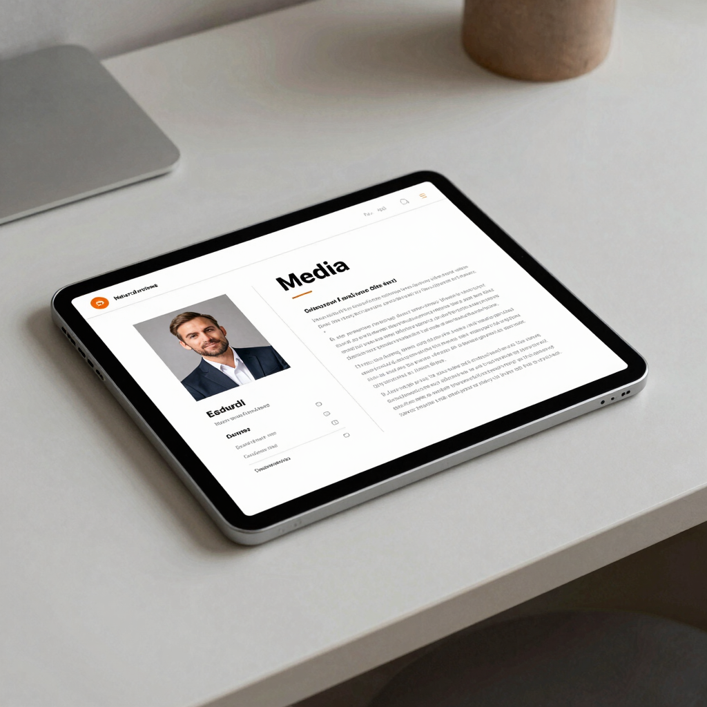 Estructuración de Media Kit Profesional