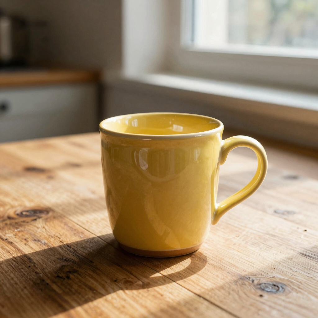 Daily Ritual Mug in Butter Yellow