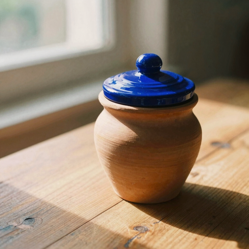 Lidded Garlic Keeper
