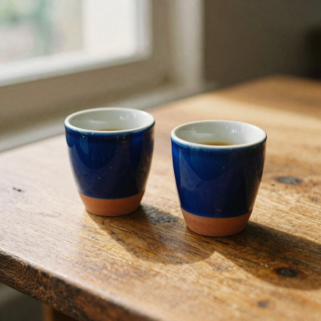 Midnight Cobalt Espresso Cup Set