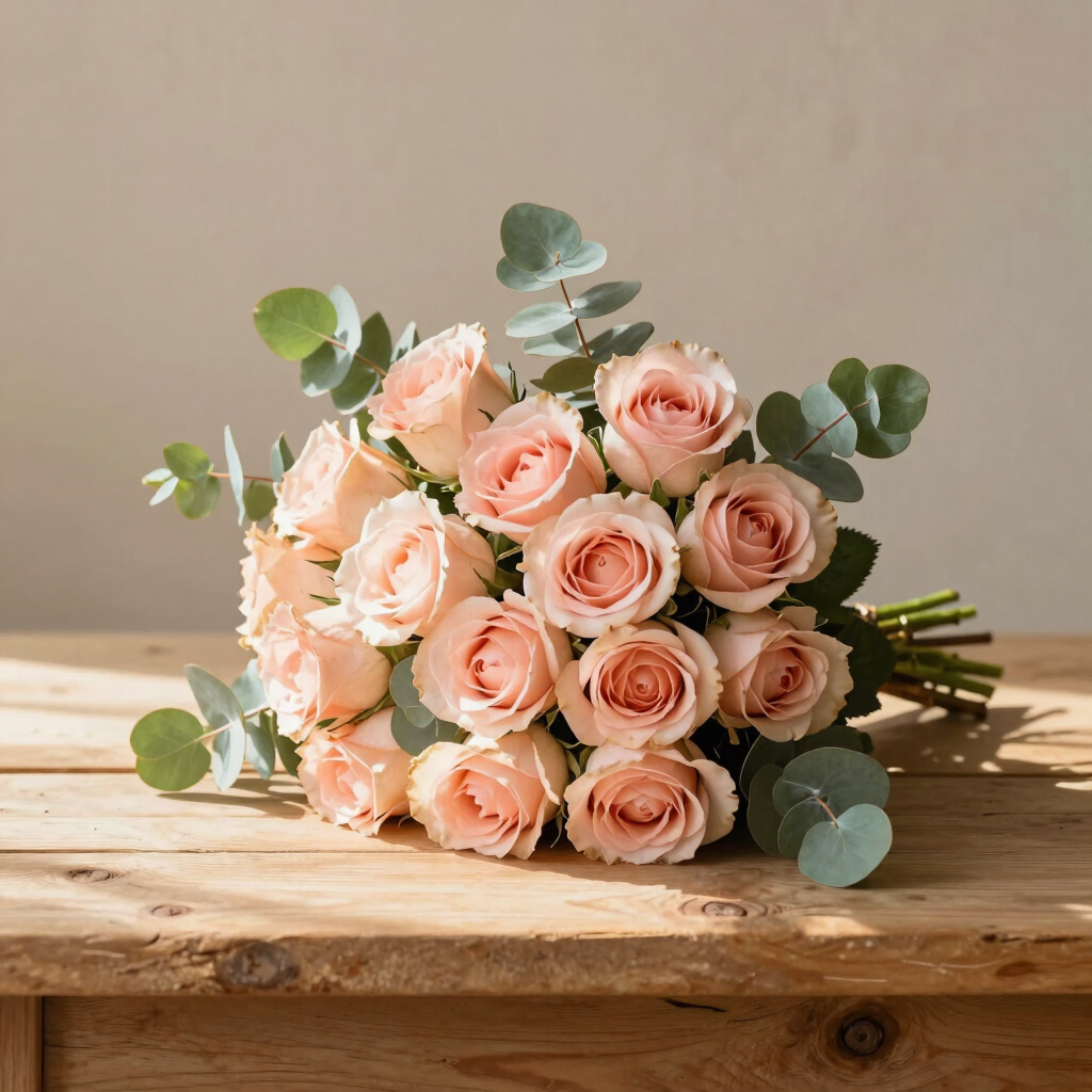 Ramo Clásico Romance de Rosas