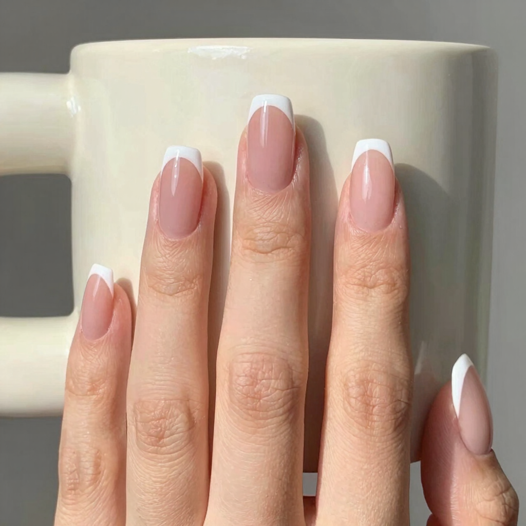 Japanese Gel French Manicure