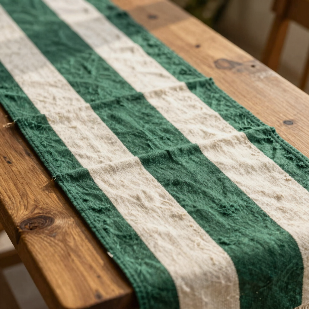 Handwoven Cotton Table Runner