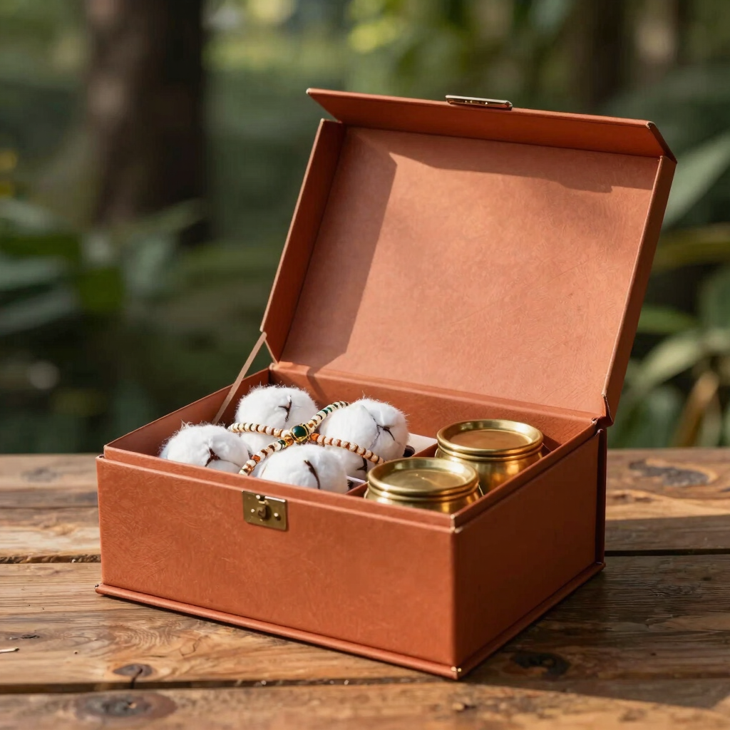 The Shubh Aagaman Rakhi Gift Box