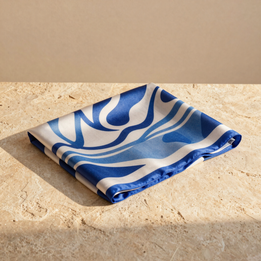 Aegean Printed Silk Sarong