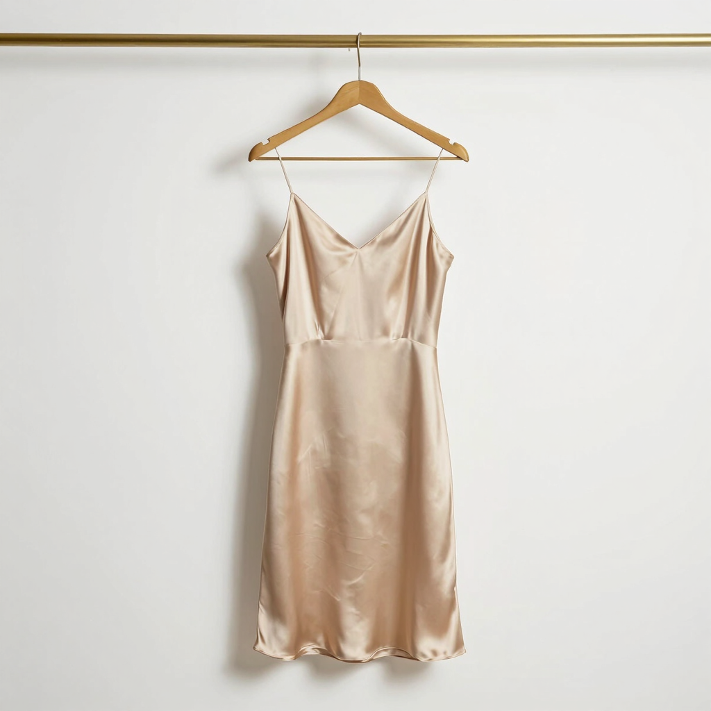 Ascot Silk Slip Dress