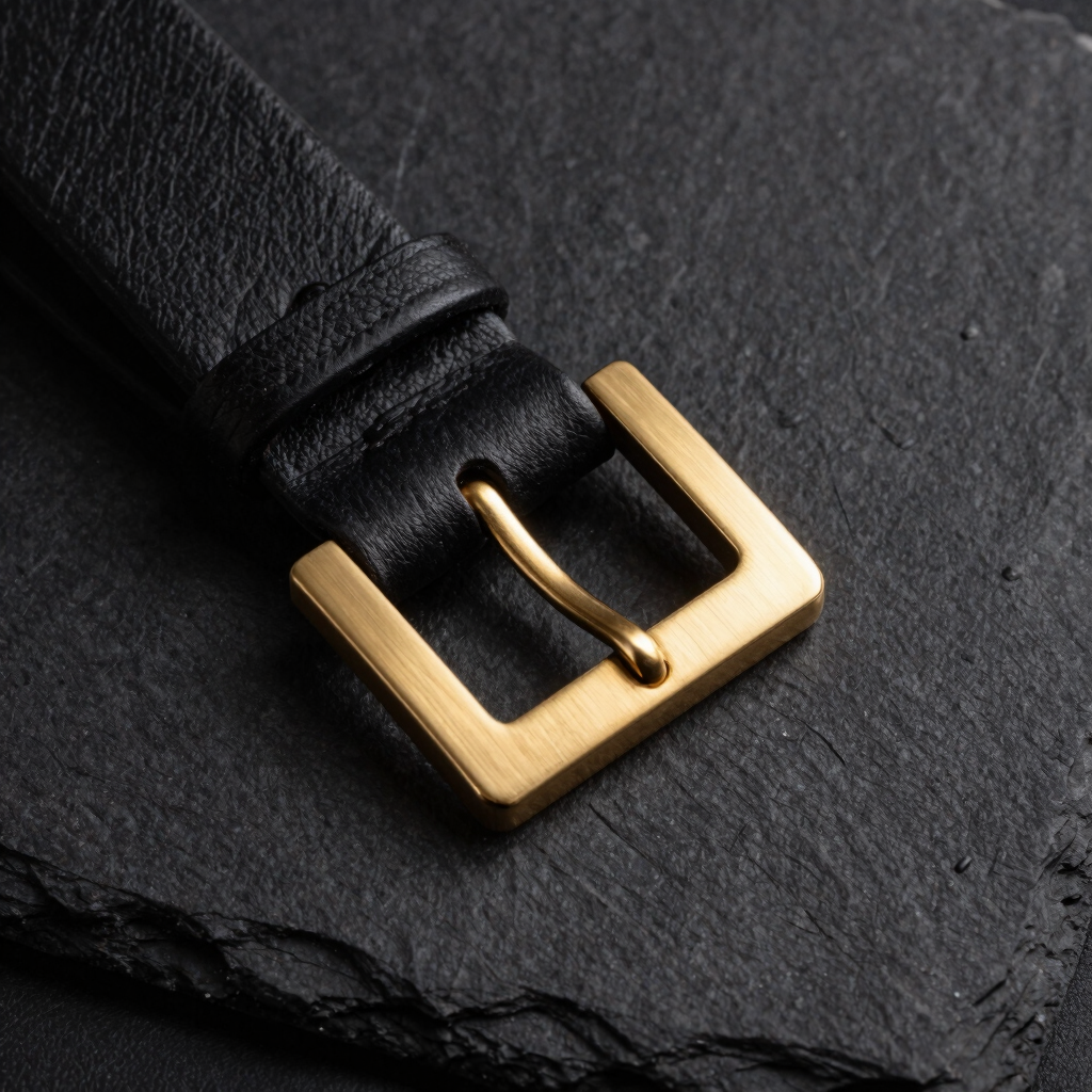 Gilded Slate Dress Belt