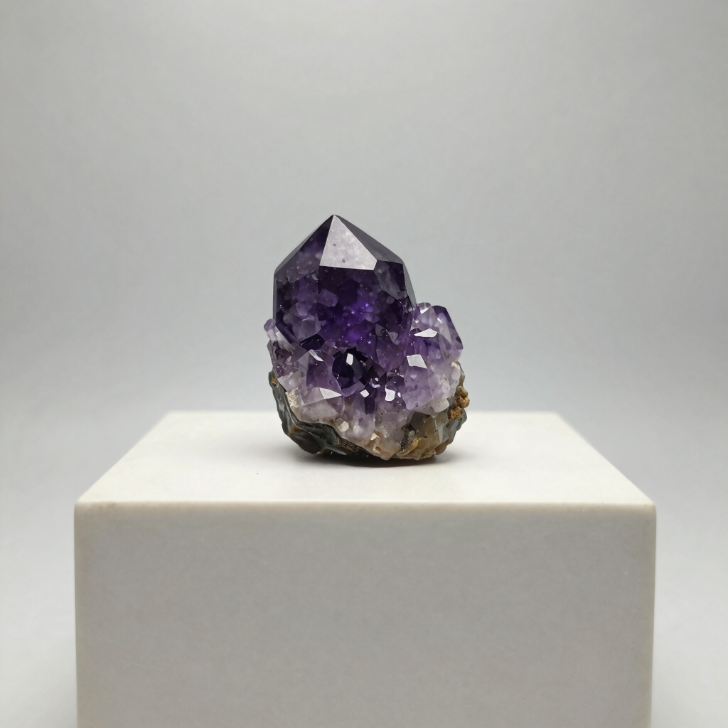 Raw Amethyst Cluster Specimen