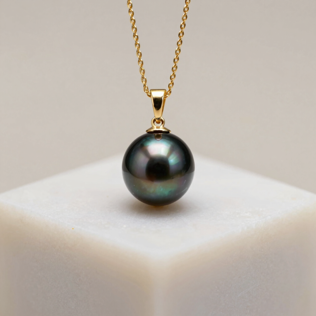 Tahitian Black Pearl Pendant