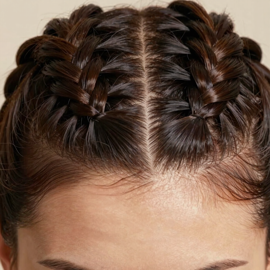 Minimalist Feed-In Braids