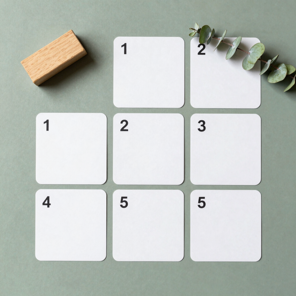 Visual Routine & Transition Cards