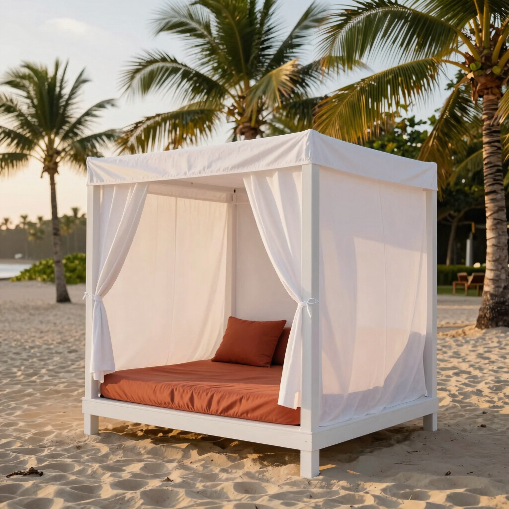 Sunset Beachfront Cabana Rental