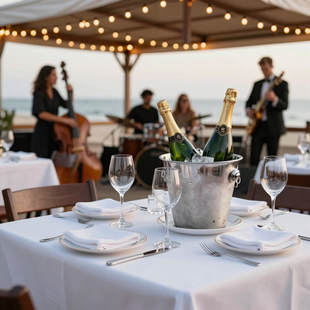 VIP Live Music Evening Table