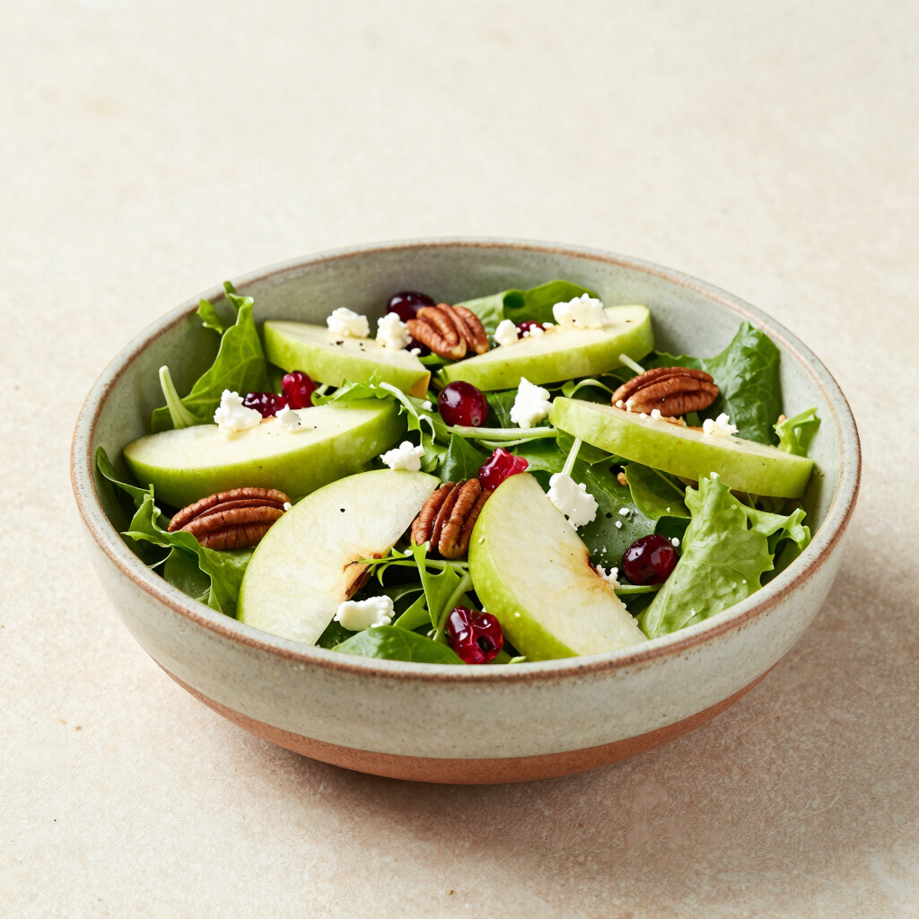 Ensalada Silvestre con Queso de Cabra