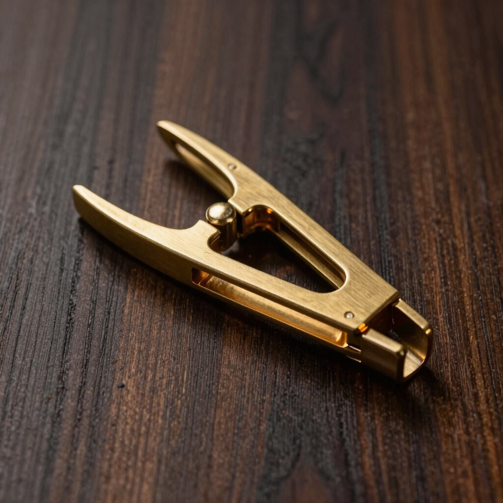 Brushed Brass Quick-Release Capo