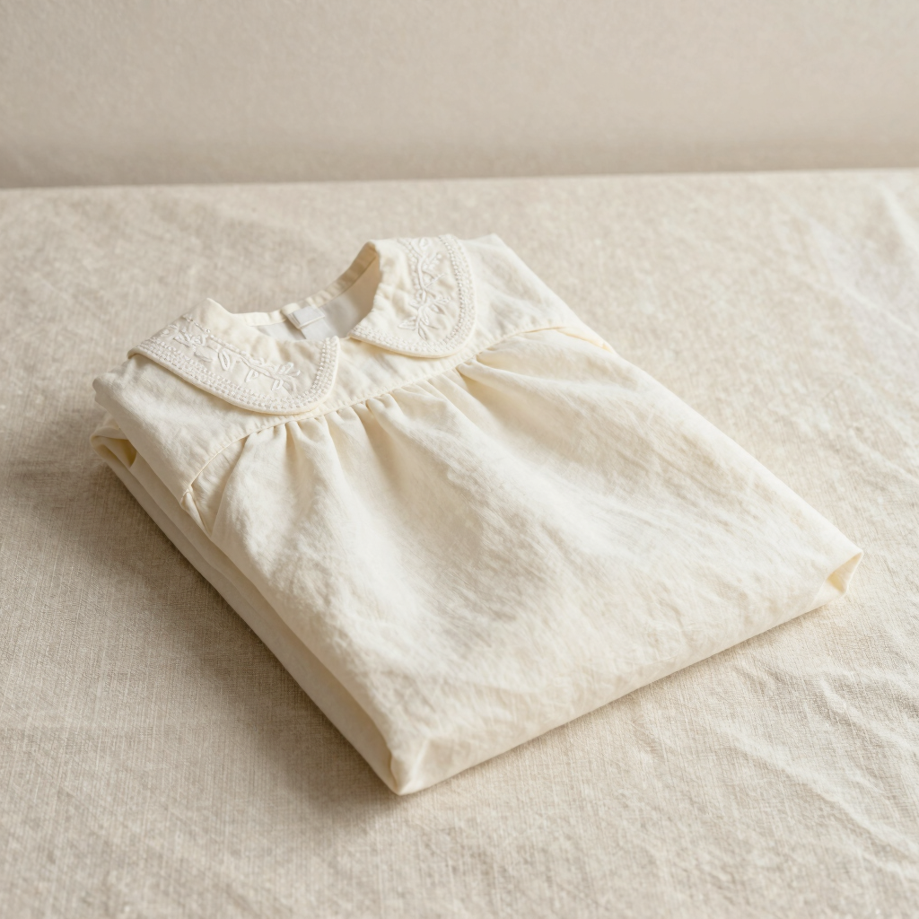 Heirloom Linen Baptism Gown
