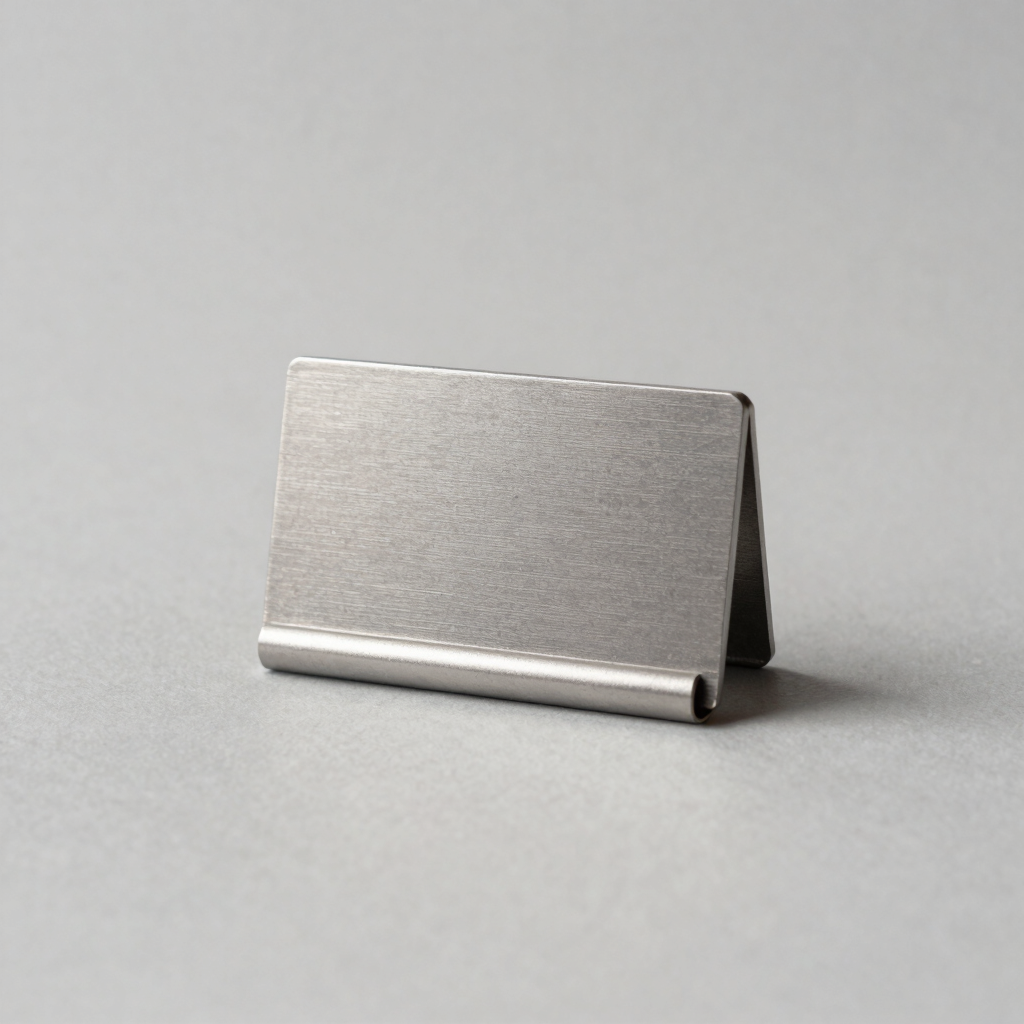 Minimalist Aluminum Card Holder