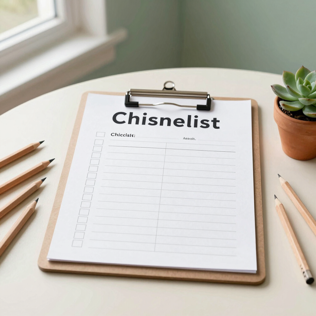 Mindful Morning Routine Checklists