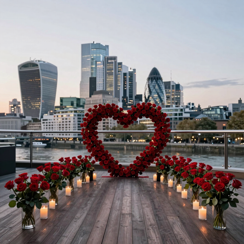 Londra'da Evlilik Teklifi Organizasyonu