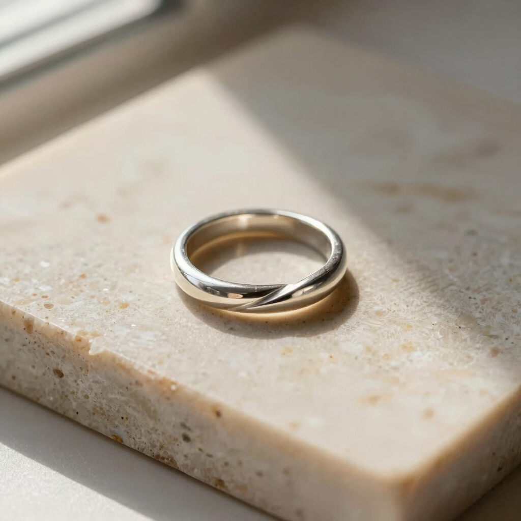 Ribbon Band Ring