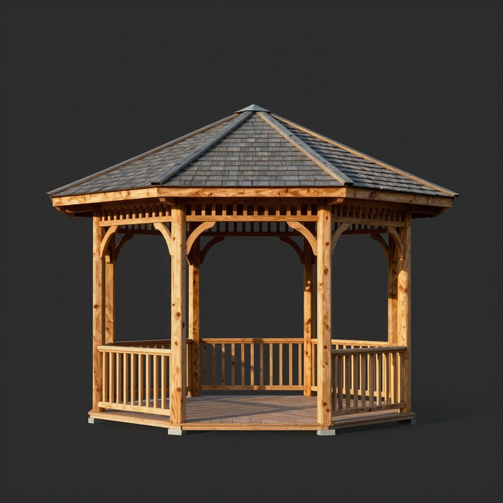 GAZEBO TAMAN KLASIK