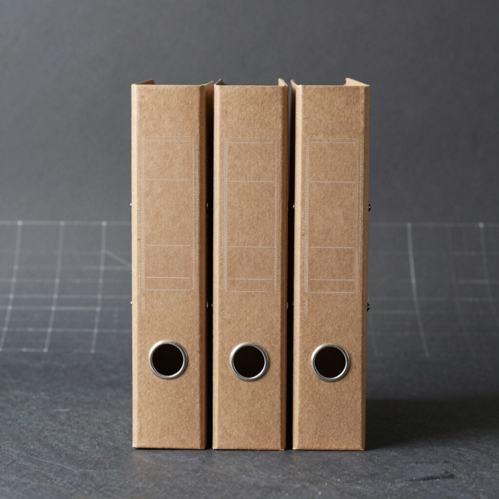 Premium Kraft Paper Archival Files