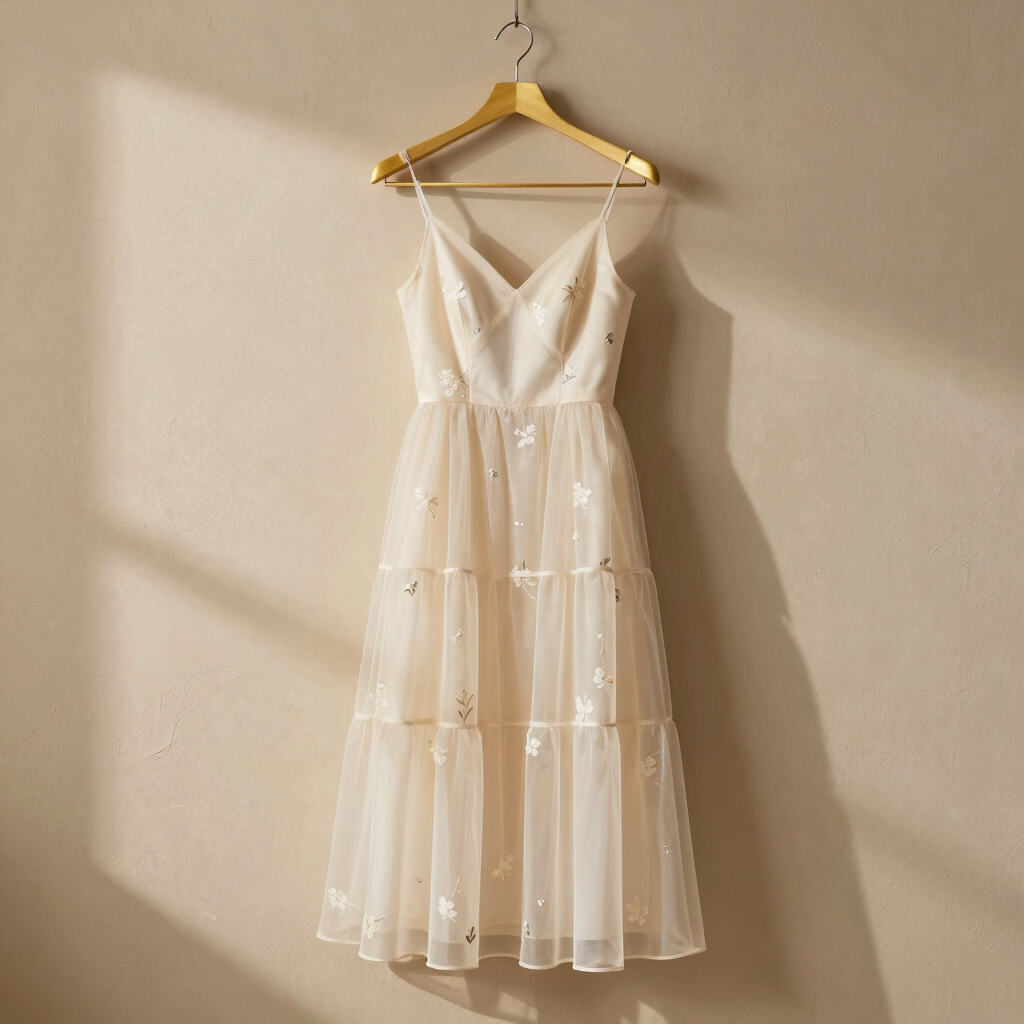 Ophelia Silk Organza Gown
