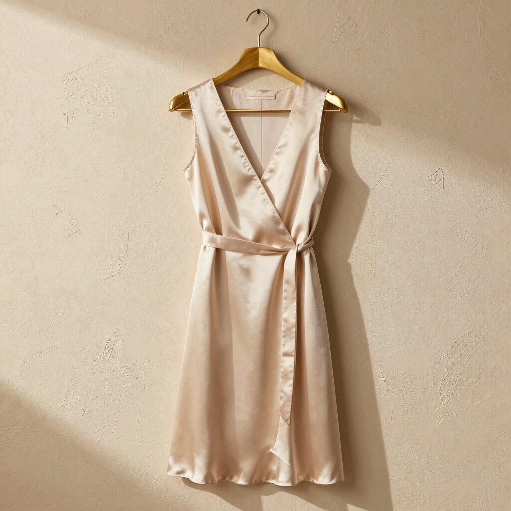 Aurelia Silk Wrap Dress