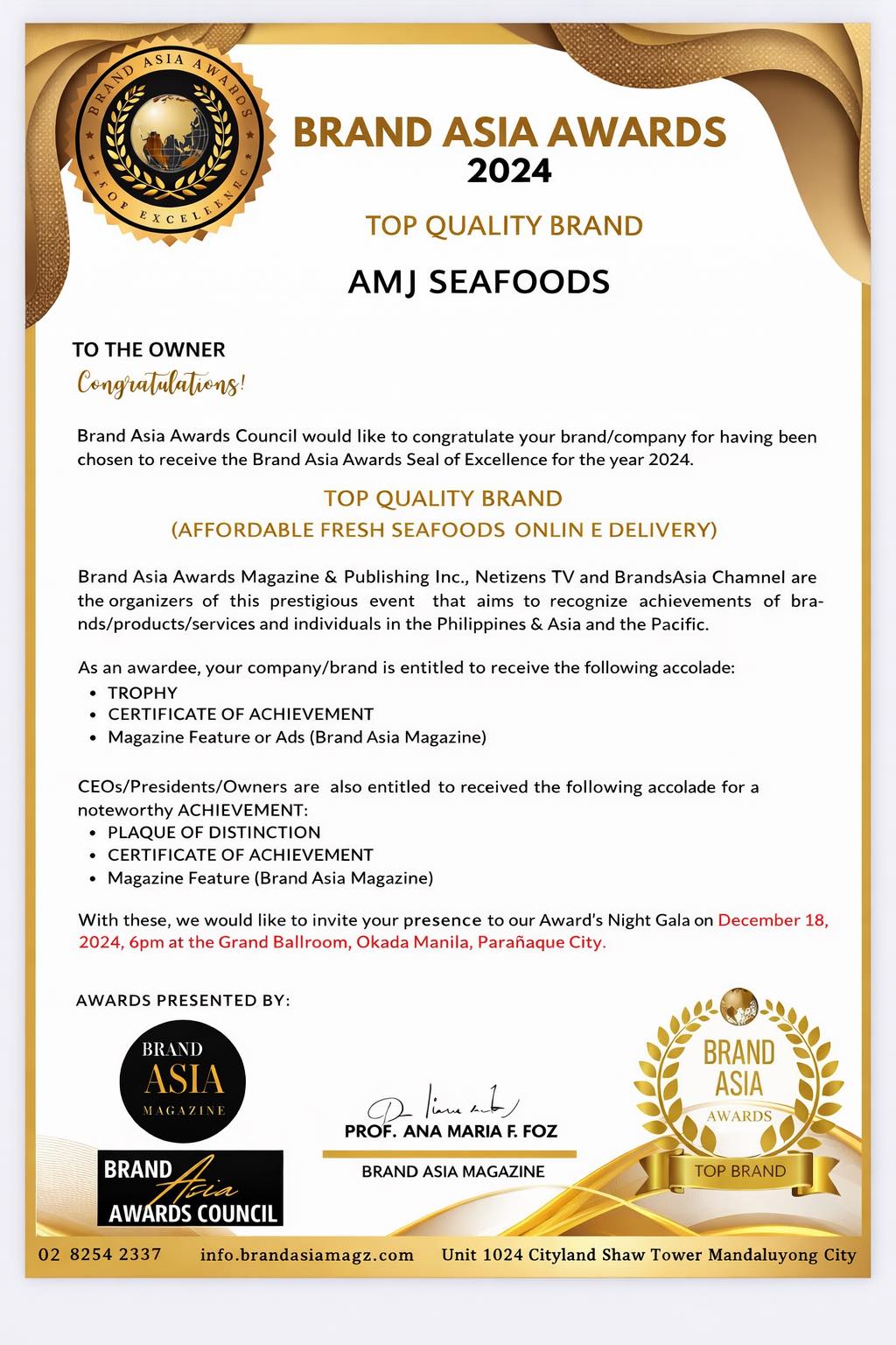 Brand Asia Awards 2024