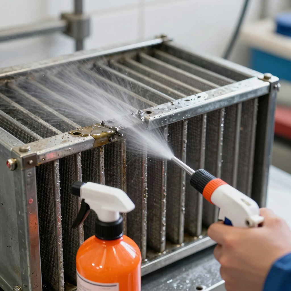 Baffle & Mesh Filter Cleaning