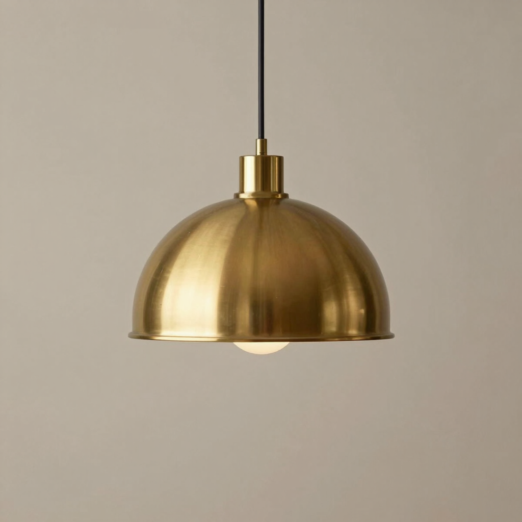 Kensington Brass Pendant Light