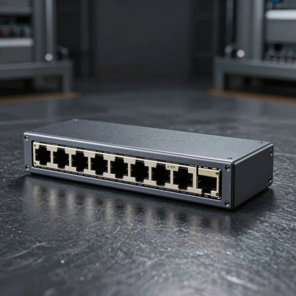 Pramoninis Ethernet jungiklis 8-portų