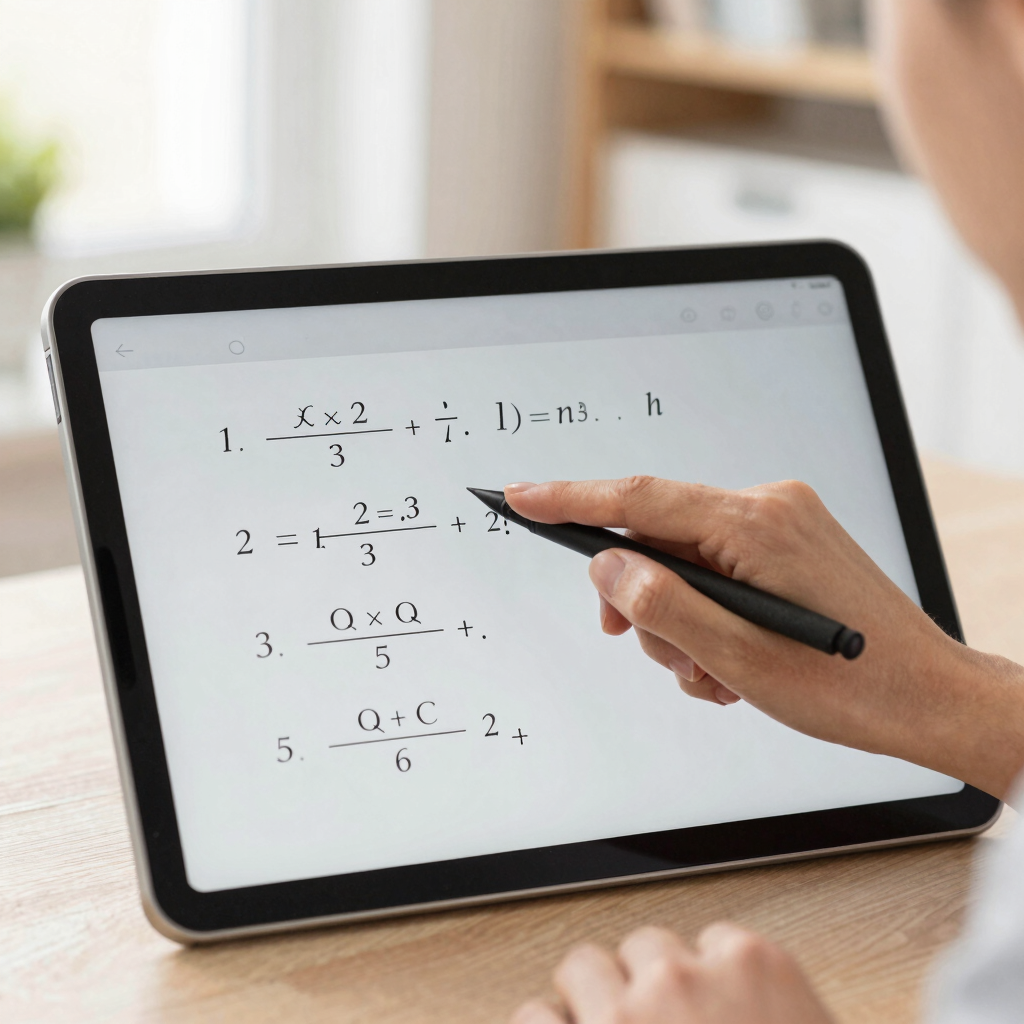 Weekly Math Progress Review