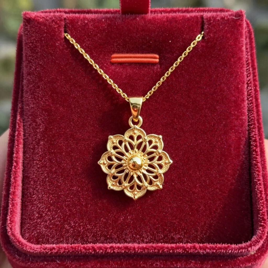 Eternal Grace Gold Plated Pendant