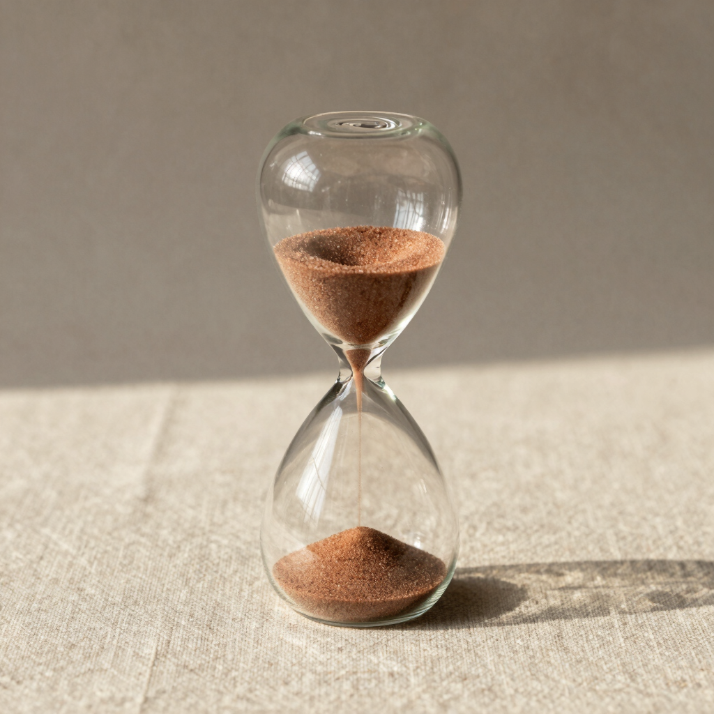 The Morning Ritual Hourglass