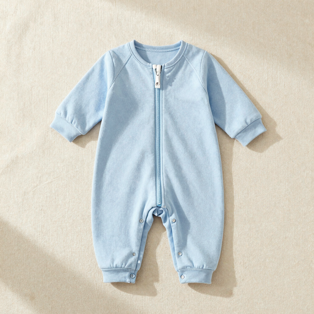Bamboo Two-Way Zip Sleepsuit