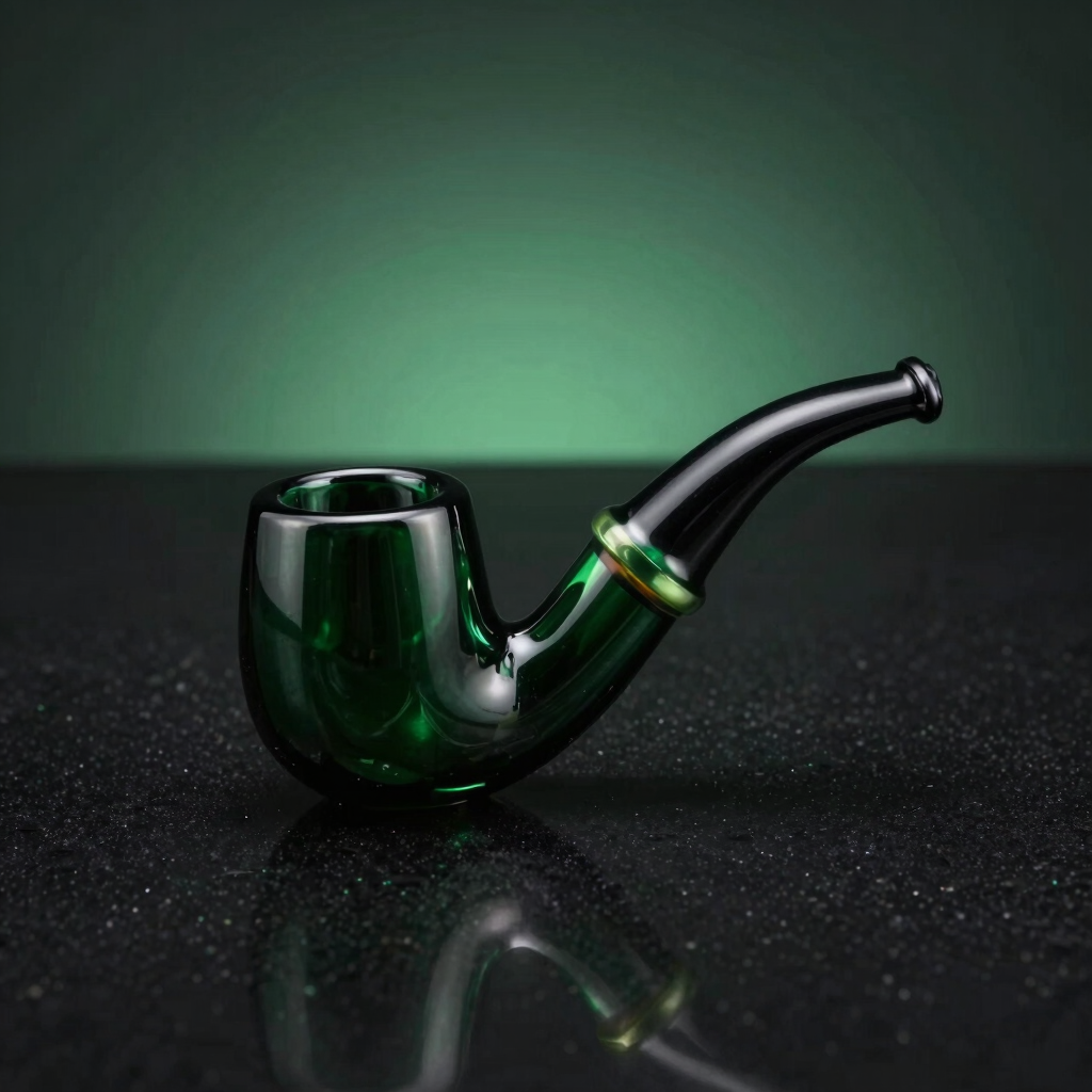 Verdant Aura Glass Pipe
