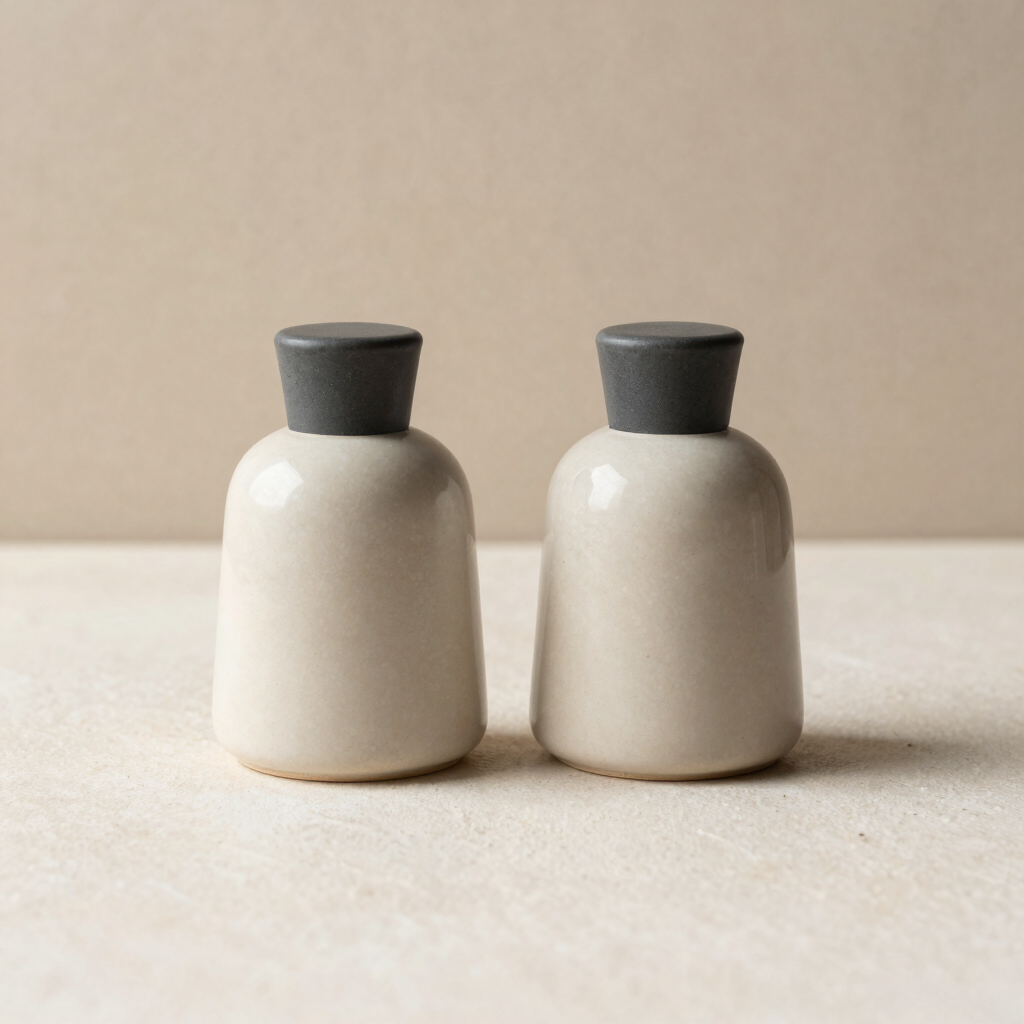 Minimalist Ceramic Dispenser Set