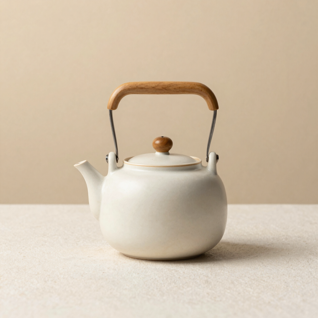 Heat-Resistant Ceramic Teapot