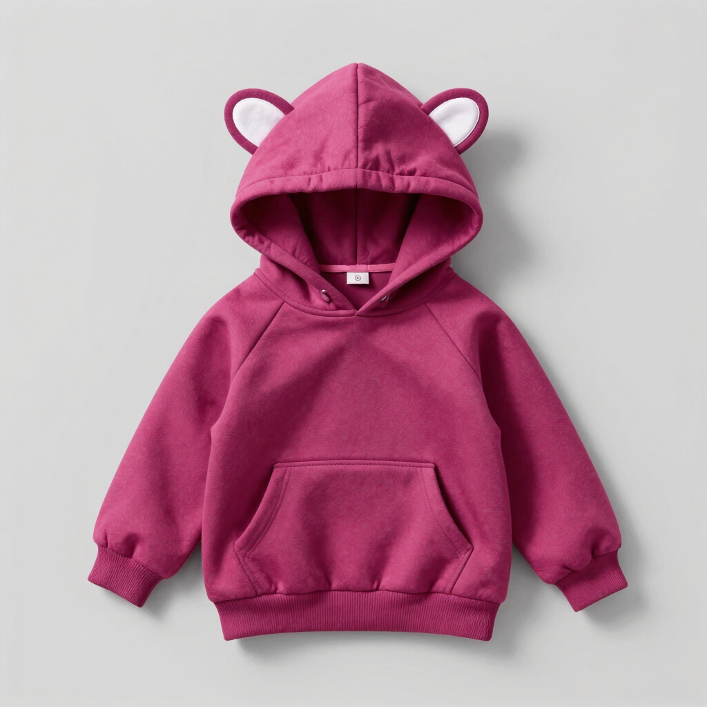 Sudadera Monstruito Magenta