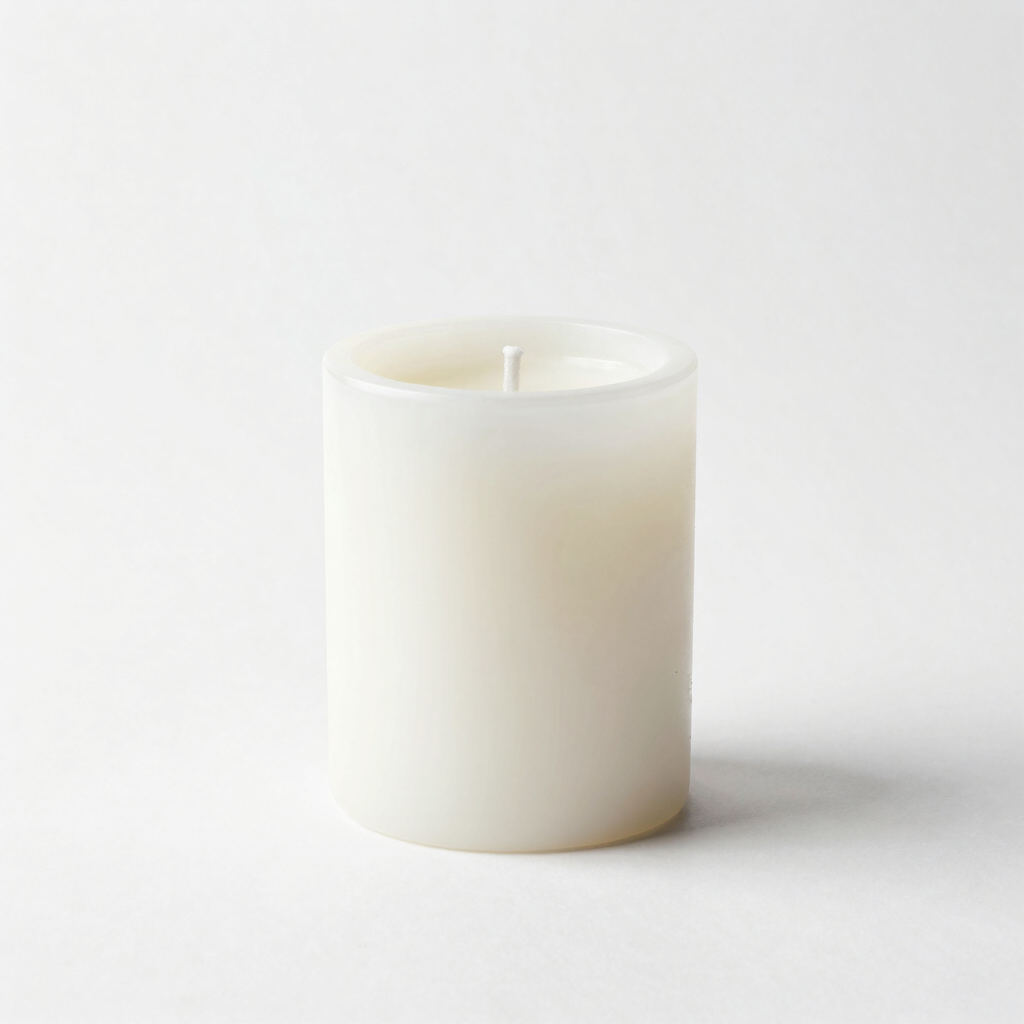 Alabaster Pillar Candle