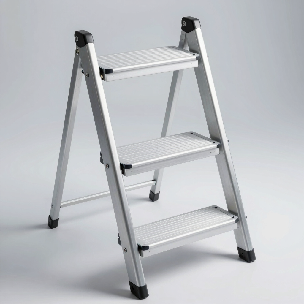 Heavy-Duty Aluminum Step Stool