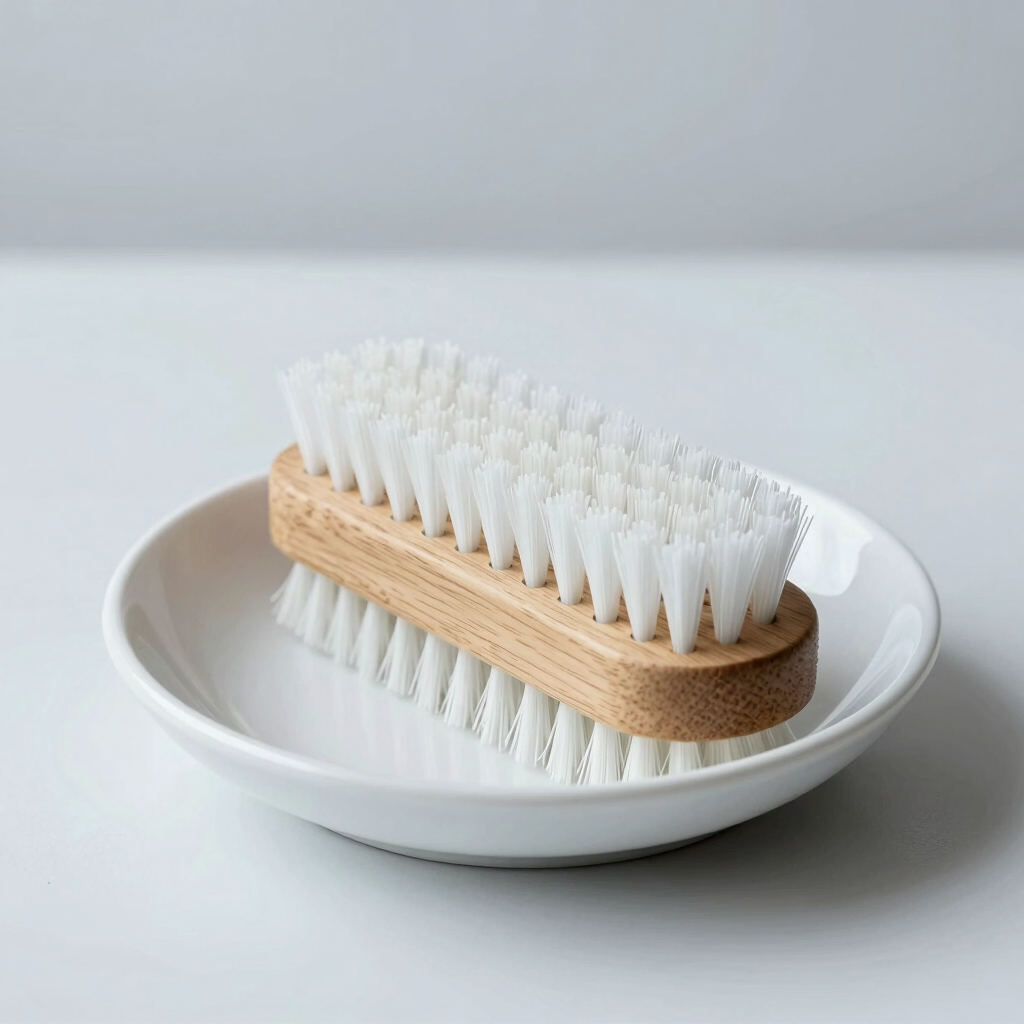 Silicone and Beechwood Dish Brush
