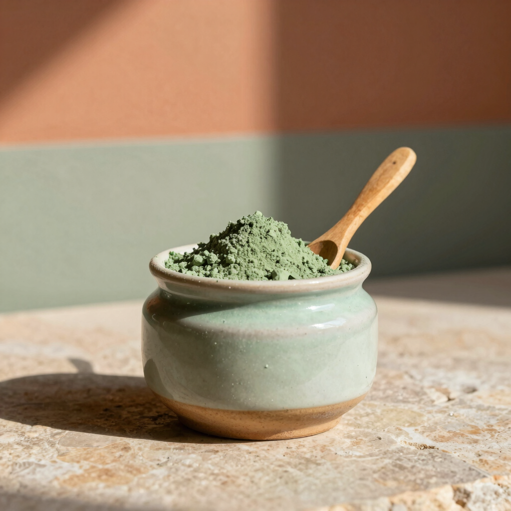 Raw Matcha & French Clay Mask
