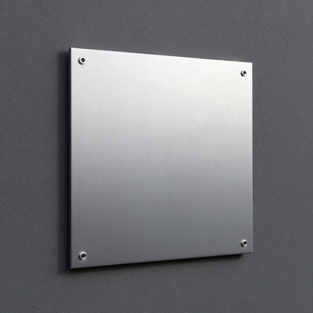 Placa de Sinalética Alumínio Composto Dibond