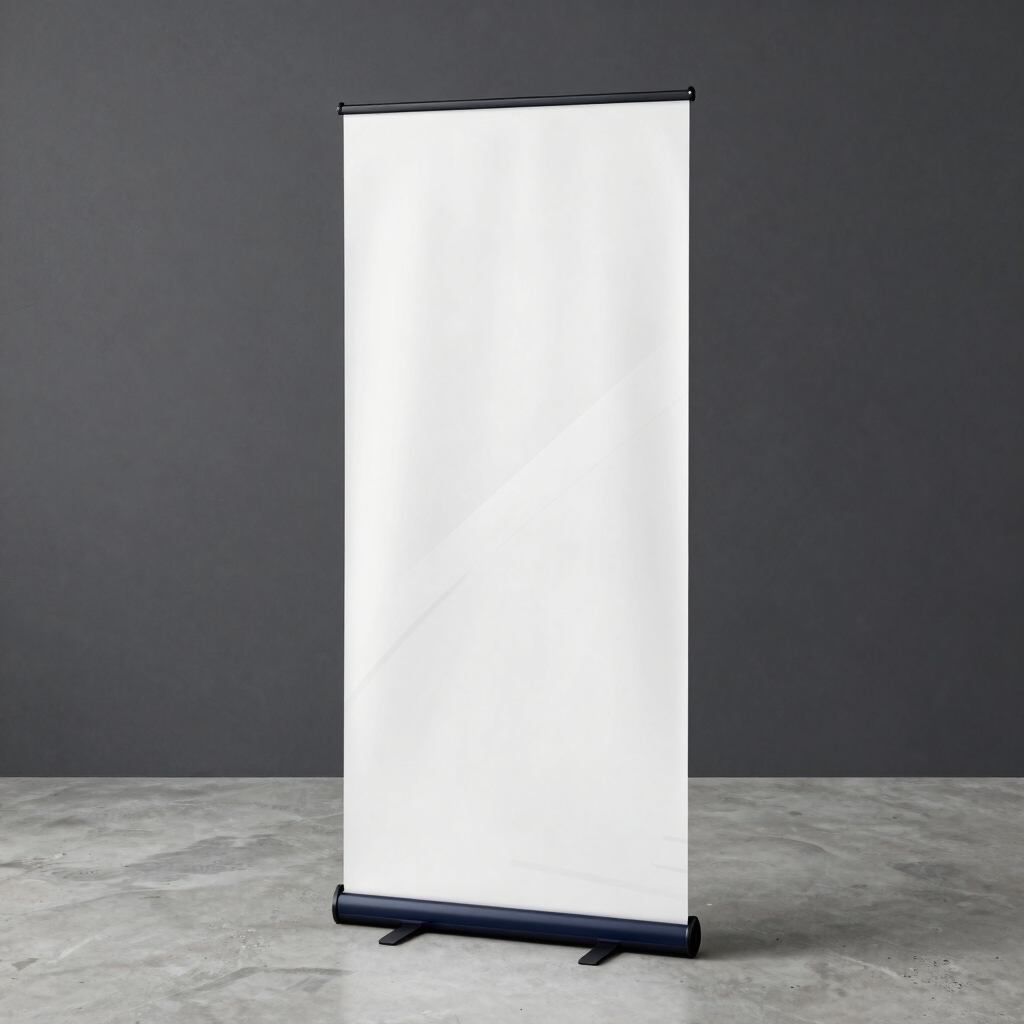 Roll-Up Publicitário Premium Alumínio